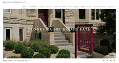 Desktop Screenshot of brooksguesthouse.com