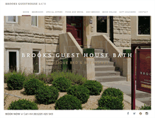 Tablet Screenshot of brooksguesthouse.com